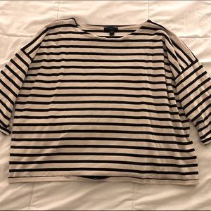 J.Crew Oversized Striped Tee